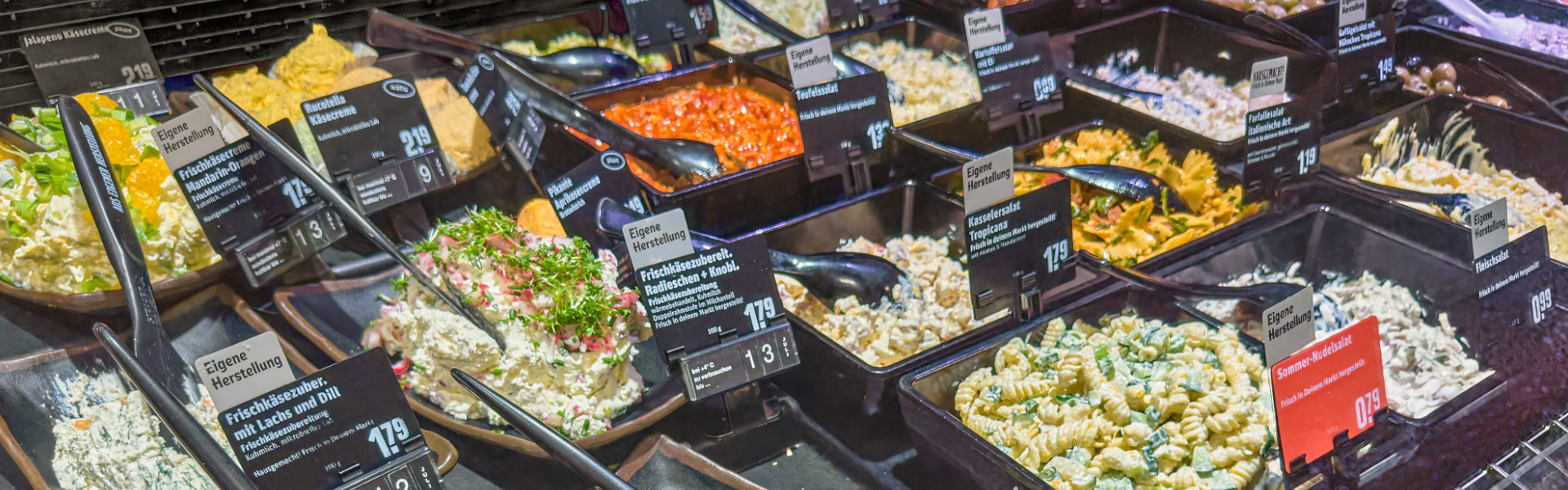Frischkäse in der Frischetheke